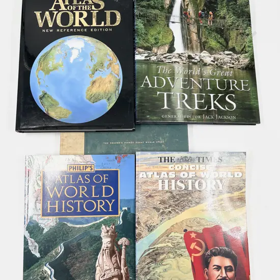 Five Assorted World History Reference
