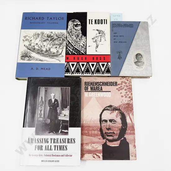 Five Assorted Mostly NZ Reference