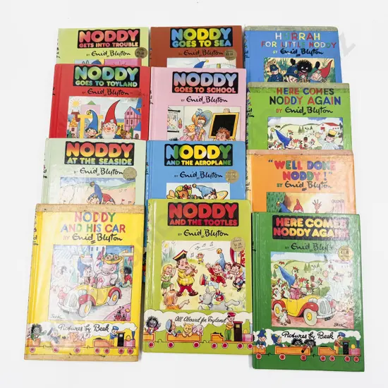 Twelve Assorted Enidblyton Children Books