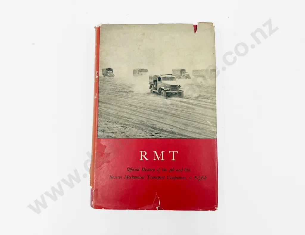 Official History NZ in the WWII - R M T Image 1++