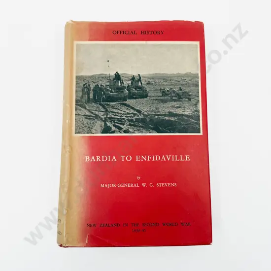 Official History NZ in the WWII - Baraia To Enfidaville
