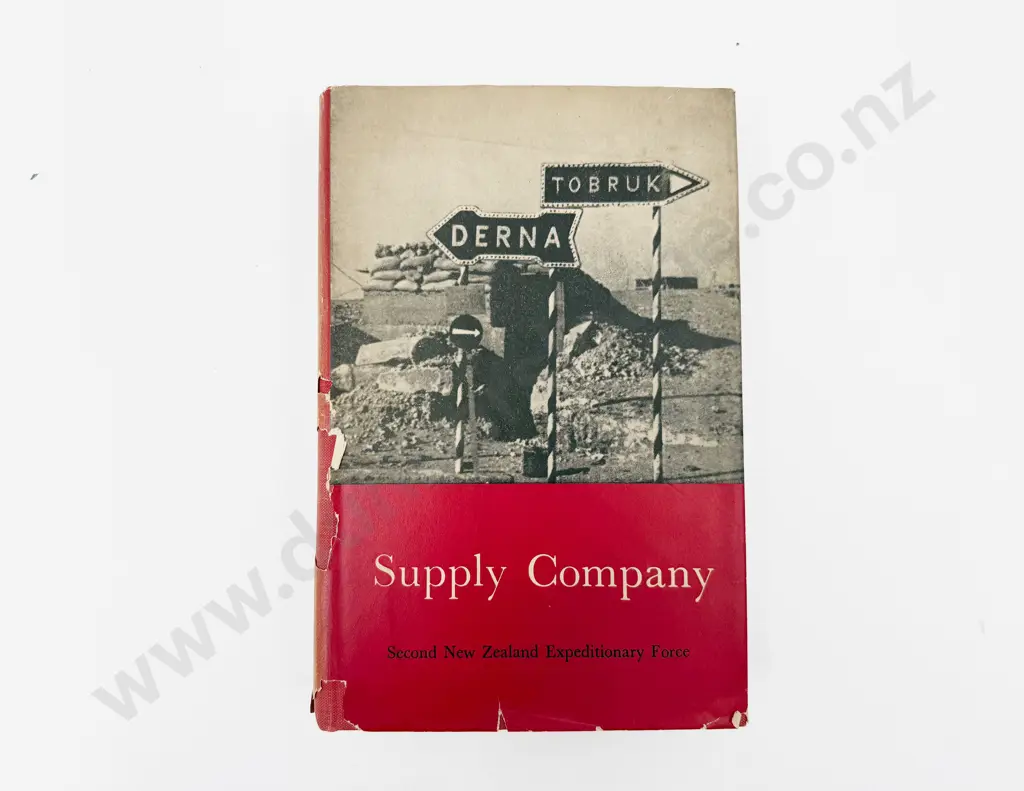 Official History NZ in the WWII - Supply Company Image 1++