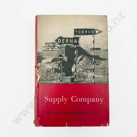 Official History NZ in the WWII - Supply Company