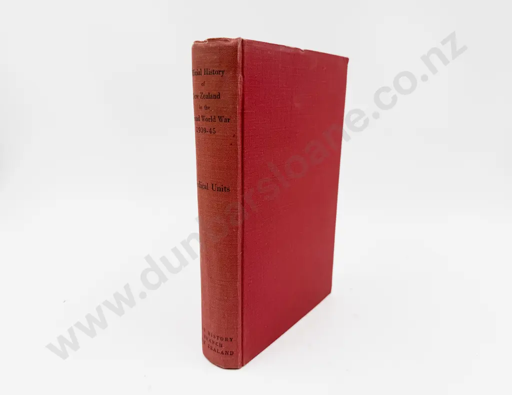 Official History NZ in the WWII - Medical Units Image 1++