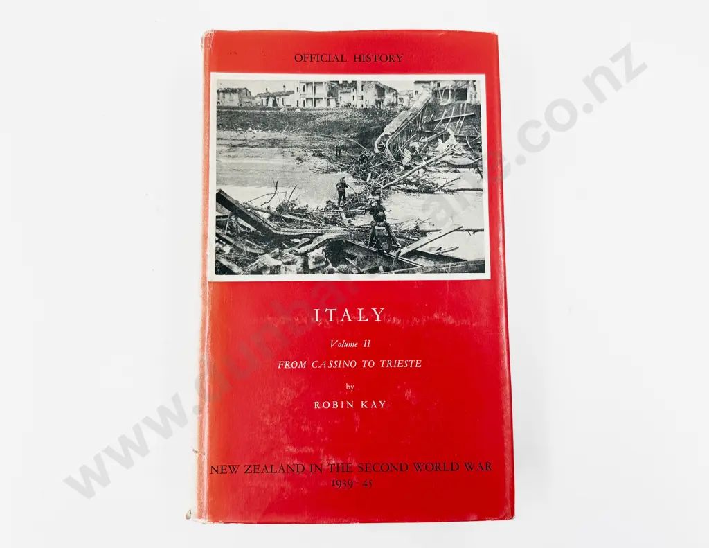 Official History NZ in the WWII - Italy Volume Two Image 1++