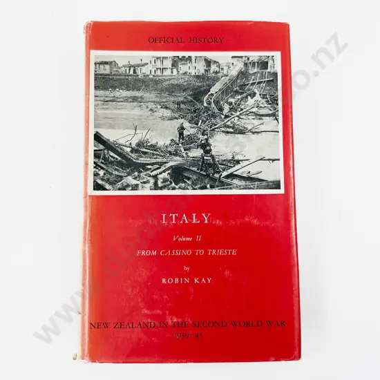 Official History NZ in the WWII - Italy Volume Two