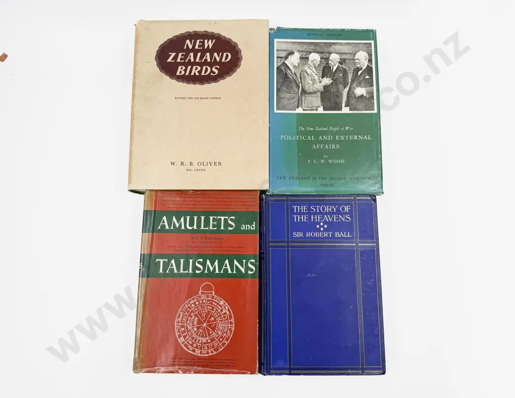 NZ Birds and Three Others Image 1++