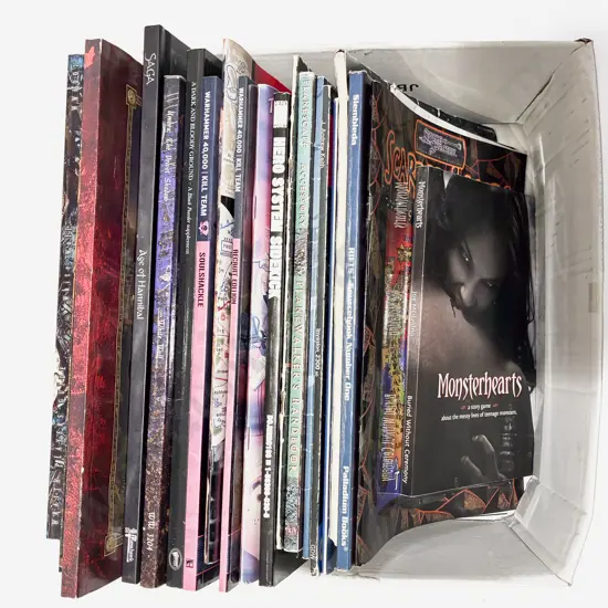 Quantity of Assorted Roll Playing Guide Books etc