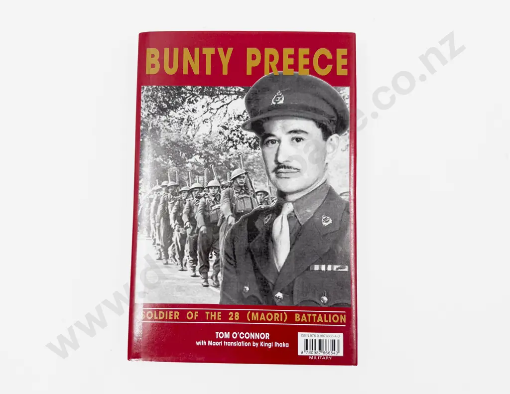 O'Connor Tom - Bunty Preece Soldier Of The 28 (Maori) Battalion Image 1++