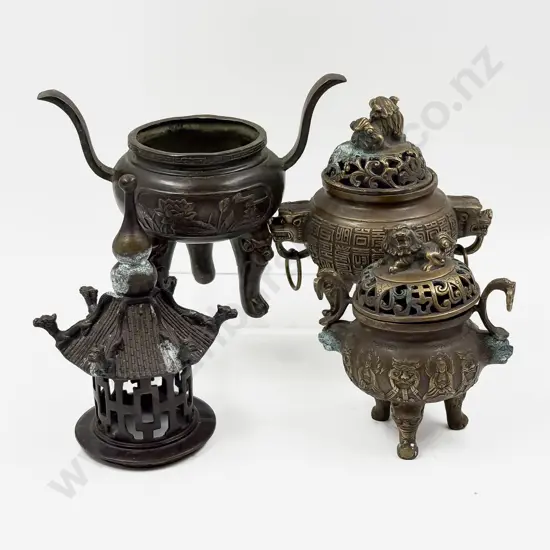 Three Chinese Brass Sensors