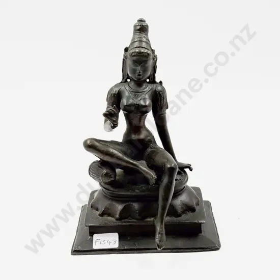 Indian Bronze Sculpture of Parvati