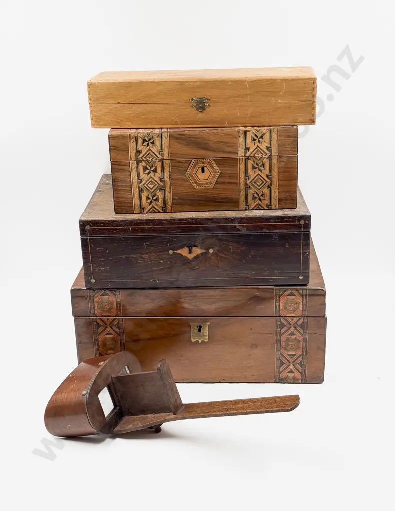 Three Assorted Inlay Boxes and Other Image 1++