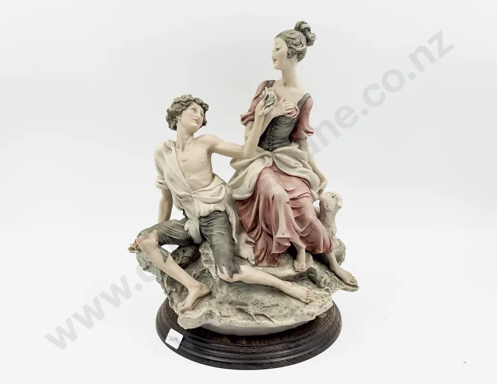 Italian China Group Figure Image 1++