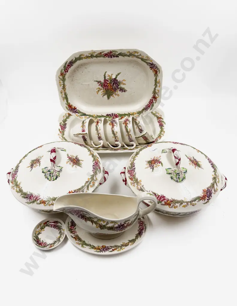 Copeland Spode 'Great Britain Heath' - Assorted Dinner China Image 1++