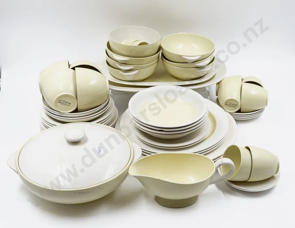 Spode Morning Glory Pattern Part Dinner Set Image 1++