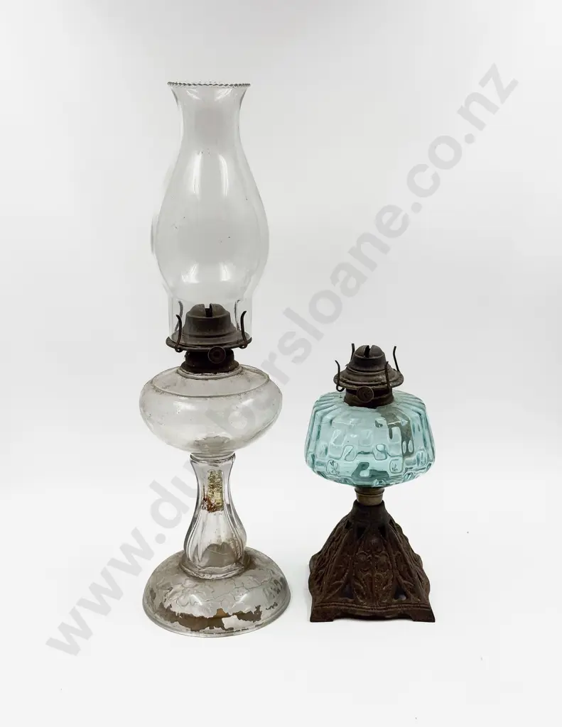 Two Kerosene Lamps Image 1++