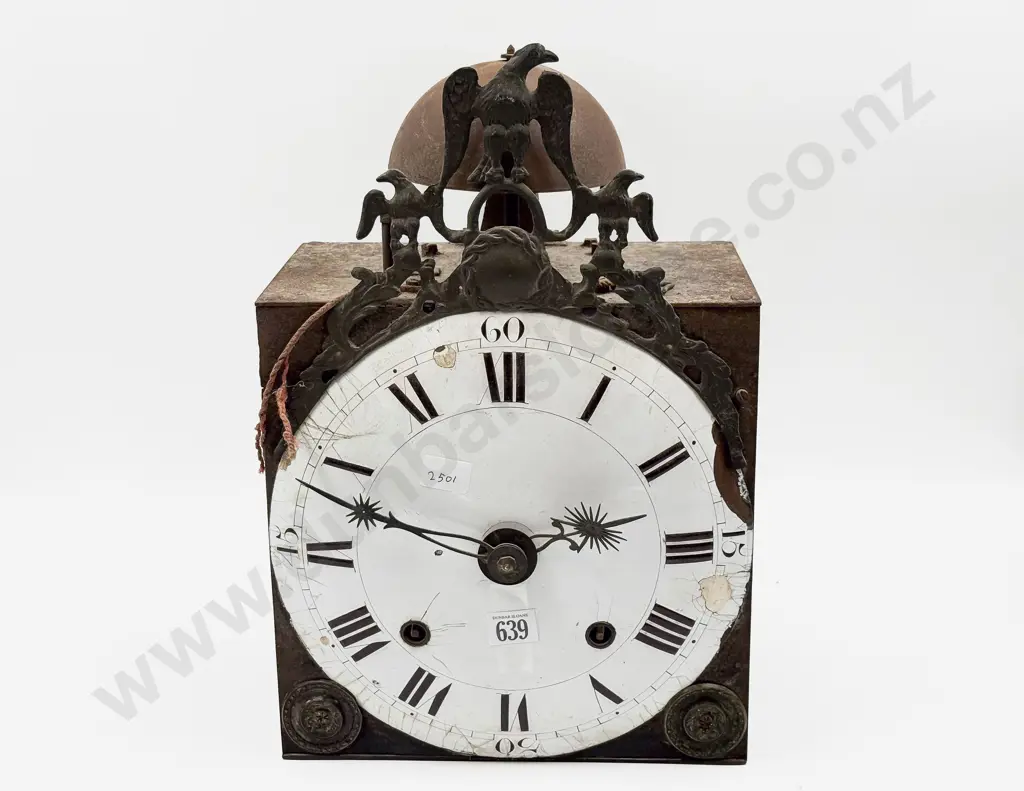 Victorian Grandfather Clock Face Image 1++