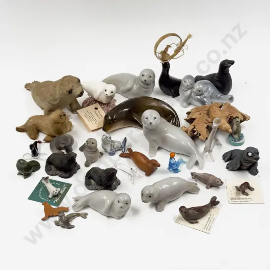 Box Quantity of Assorted Seal Ornaments