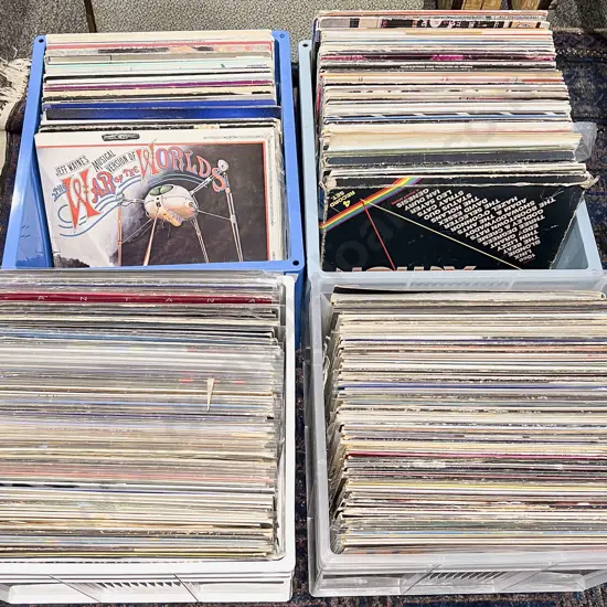 Four Boxes of Assorted Vinyl Records