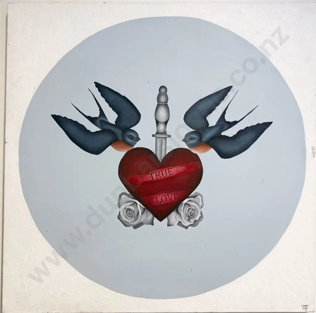 Tina Gardiner - True Love - Acrylic on Canvas Image 1++
