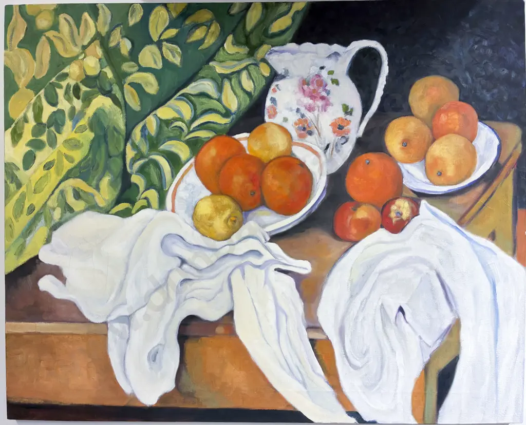 Unknown Artist - Still Life - Acrylic on Canvas Image 1++