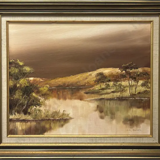 Judy Cadden - Hunter Valley - Oil on Board