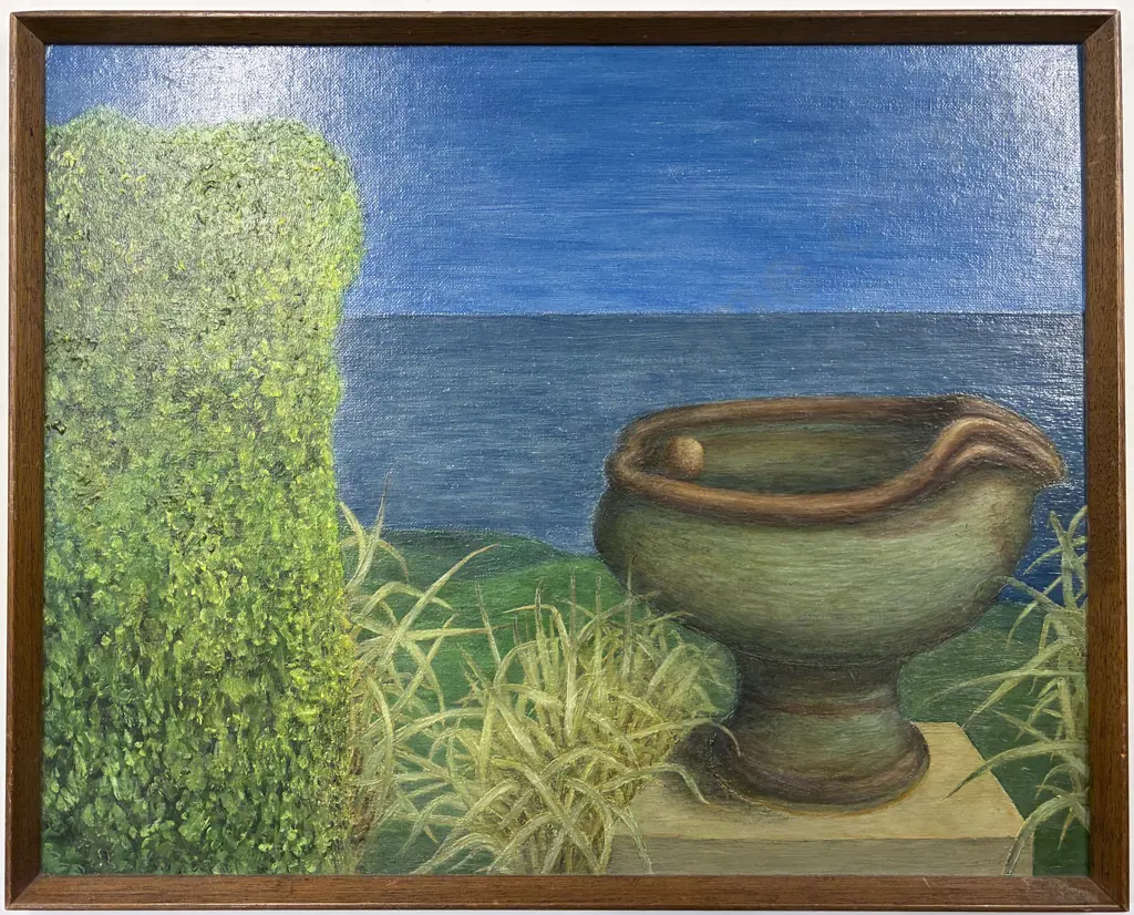 Richard Shallcrass - Smisek Bowl - Oil on Board Image 1++