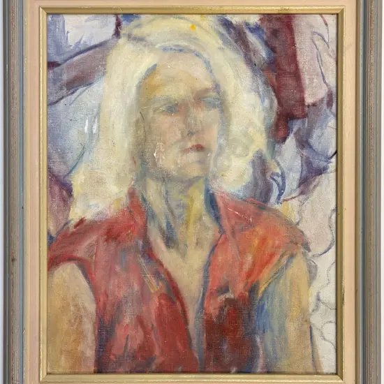 Huia Donovan-Lindsay - Portrait - Acrylic on Canvas Board