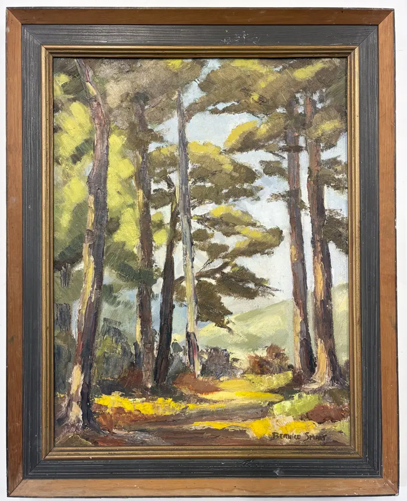Bernice Smart - Bush Path - Oil on Board Image 1++