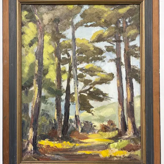 Bernice Smart - Bush Path - Oil on Board