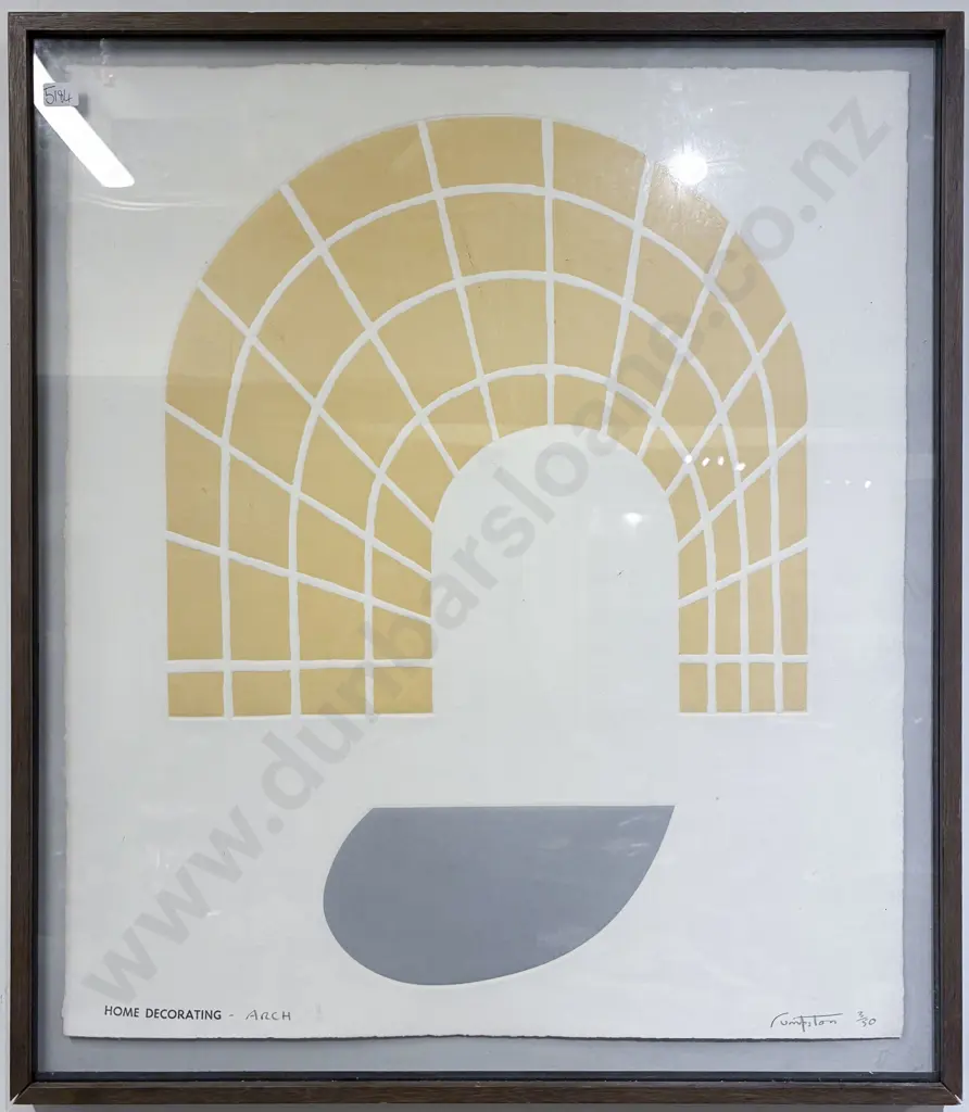 Rodney Fumpston - Home Decorating Arch - Intaglio Print Image 1++