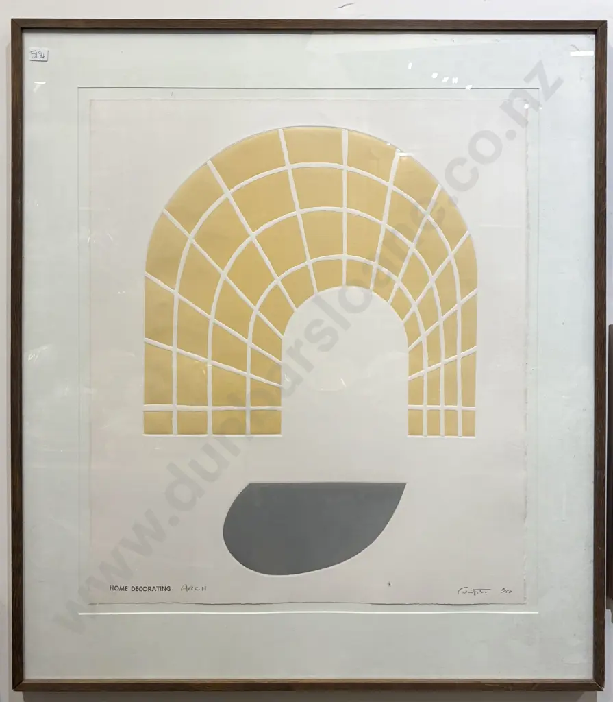 Rodney Fumpston - Home Decorating Arch - Intaglio Print Image 1++