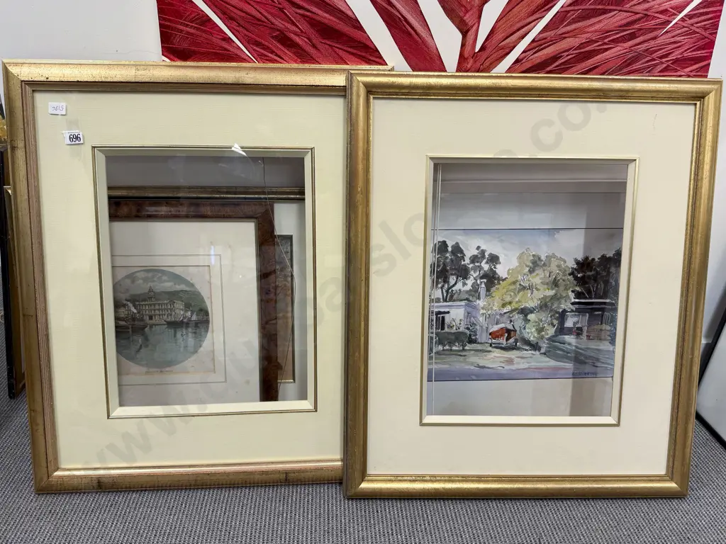 Pair Good Quality Fox Frames One Missing Glass Image 1++