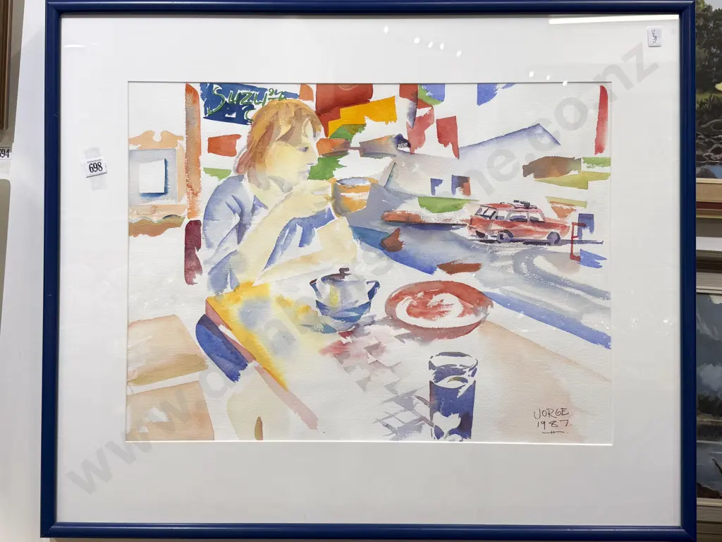 Jorge - Cafe Street Scene - W/C Image 1++