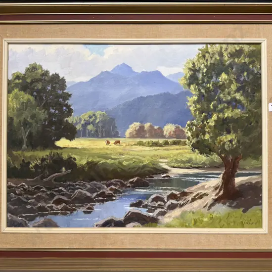 E B Lattey - Kimberly Reserve - Levin - Oil on Canvas