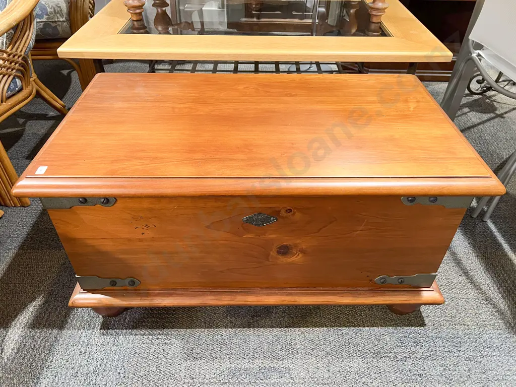 Galleon Nordic Collection Made Blanket Chest Image 1++