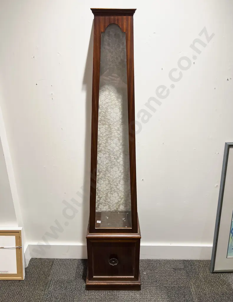 Glazed Mahogany Curio Cabinet Image 1++