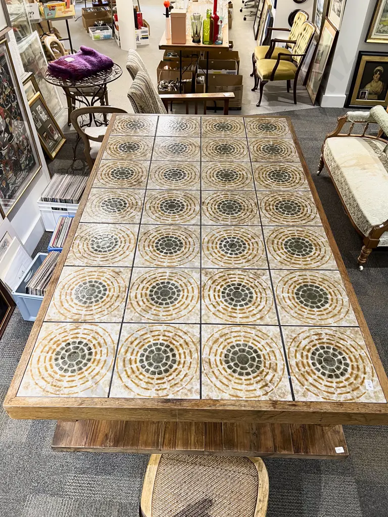 Tile Top Coffee Table Image 1++