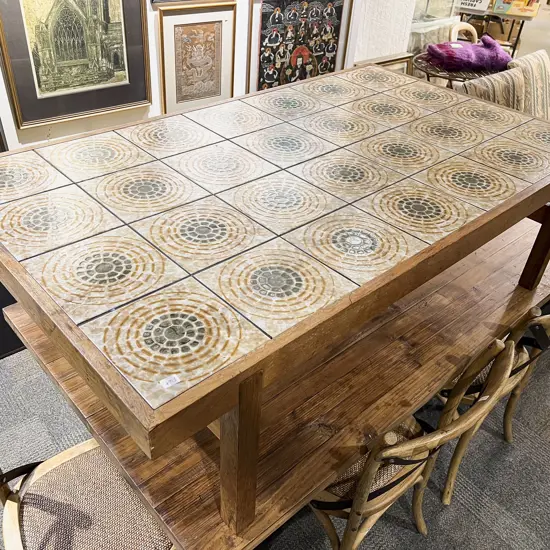 Tile Top Coffee Table