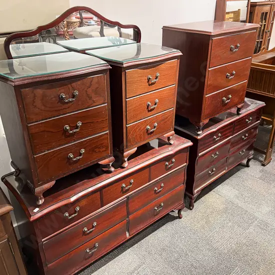 Mahogany 6 Piece Bedroom Suite