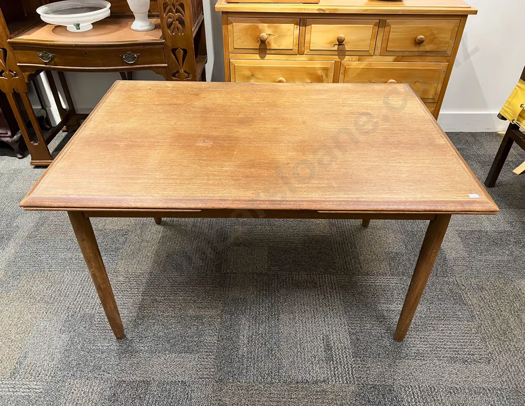 Extension Dining Table together with Two Chairs Image 1++