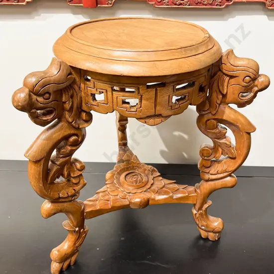 Chinese Tripod Base Plant Stand