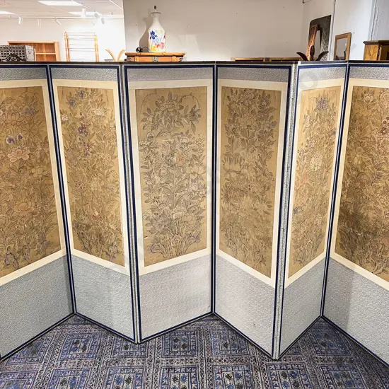 Six Panel Dressing Screen
