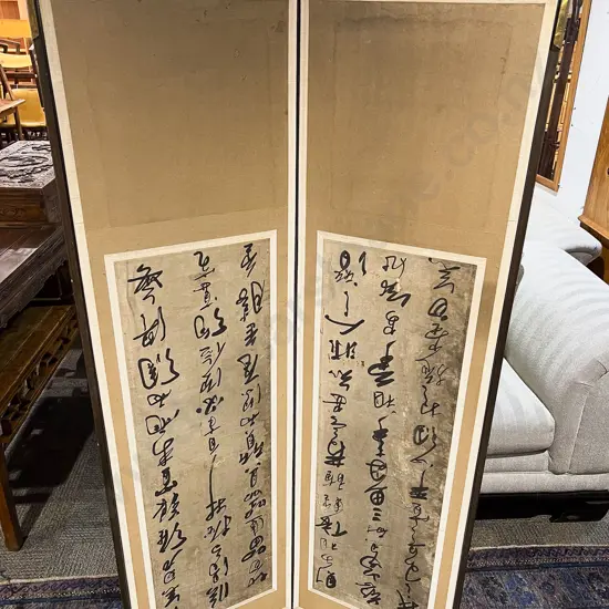Two Panel Dressing Screen