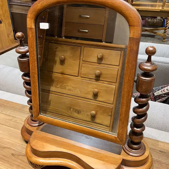 Victorian Toilet Swing Mirror