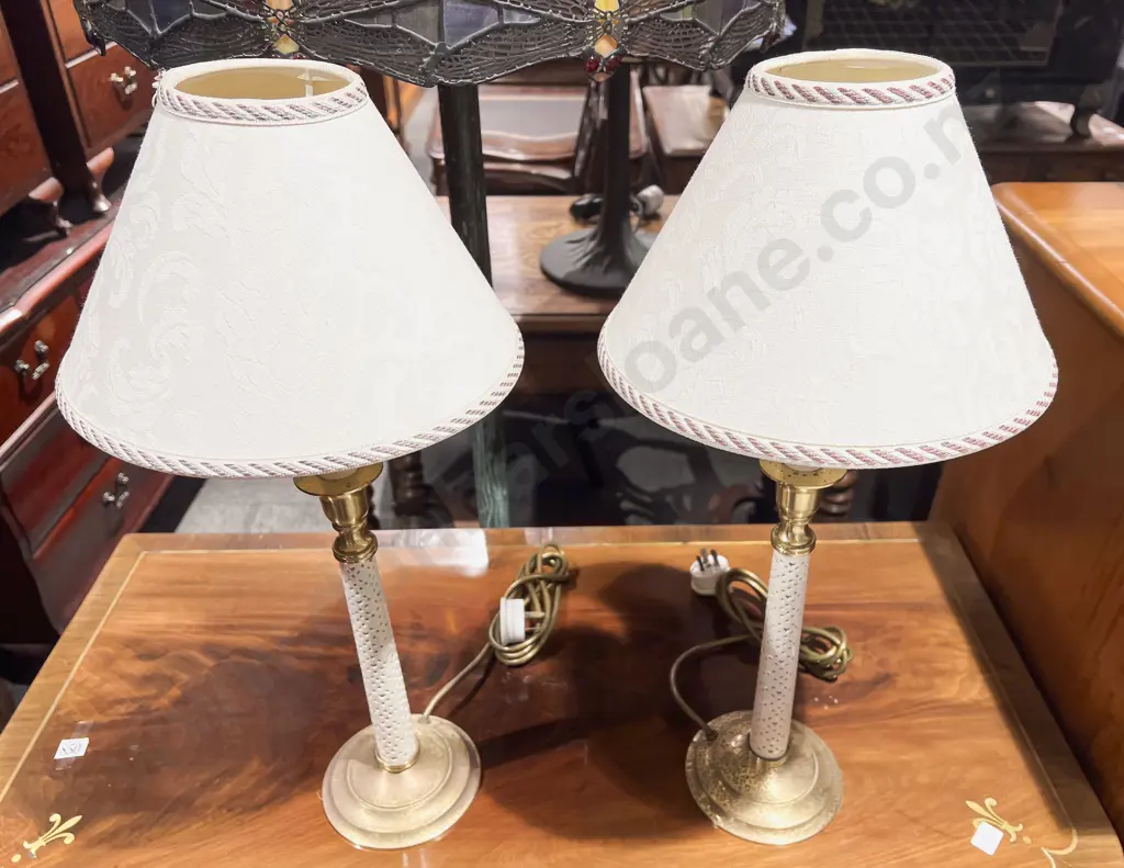 Pair Table Lamps Image 1++