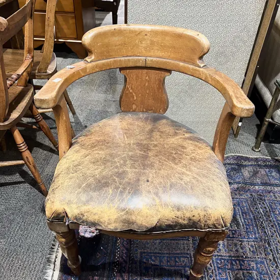 Victorian Mahogany Tub Chair