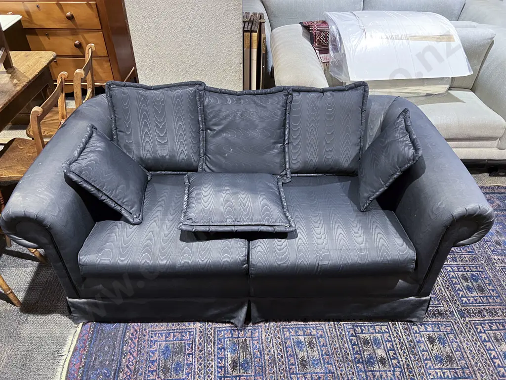 Modern Upholstered Two Piece Chesterfield Style Lounge Suite Image 1++