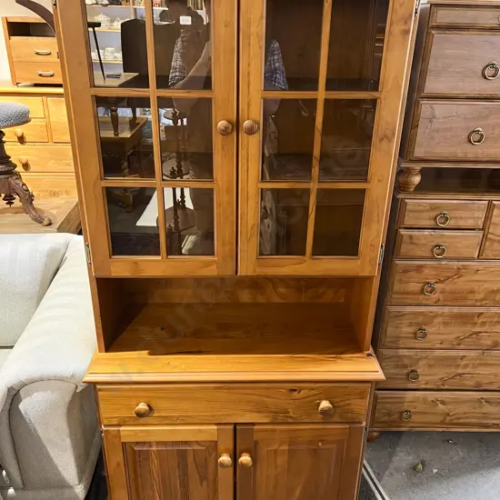 Rimu Two Stage Kitchen Dresser