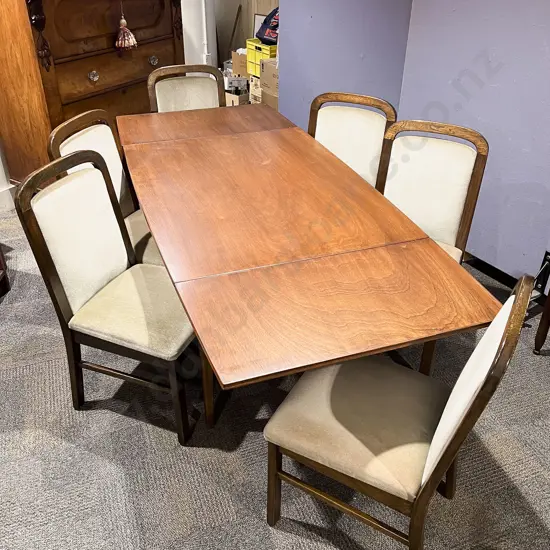 Extension Dining Table and Six Dining Chairs